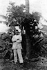 Arthur Rimbaud dans un jardin de caf, autoportrait de 1883