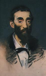 Ernest Cabaner par Edouard Manet