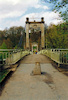 Charleville, the footbridge which leads to the Olympe Mount