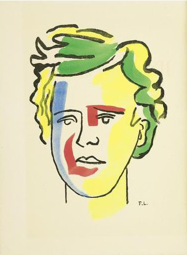 Les Illuminations. Portrait d'Arthur Rimbaud par Fernand Leger