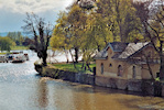 Metz, promenade sur les bords de la Moselle