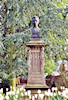 Charleville, Rimbaud's bust in the public garden of the Station 2