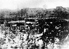 Le march de Harar. Photo prise par Arthur Rimbaud vers 1883