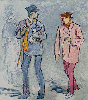 Verlaine and Rimbaud in London, By Jules Franck Mondoloni